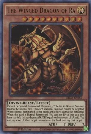 The Winged Dragon Of Ra [Secret Rare] KICO-EN065