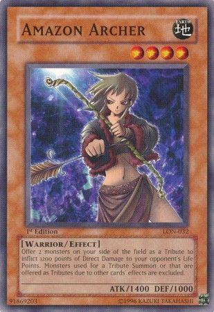 Amazoness Archer [1st Edition] LON-032