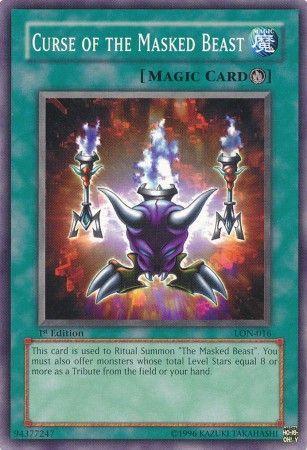 Curse of the Masked Beast [1st Edition] LON-016