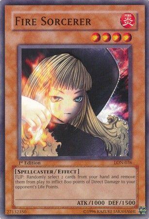 Fire Sorcerer [1st Edition] LON-036