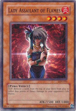 Lady Assailant of Flames LON-035