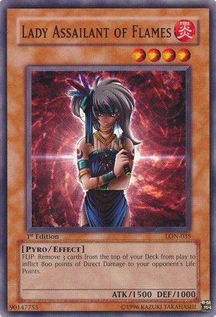 Lady Assailant of Flames [1st Edition] LON-035