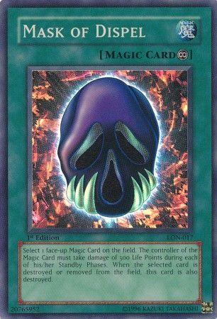 Mask of Dispel [1st Edition] LON-017