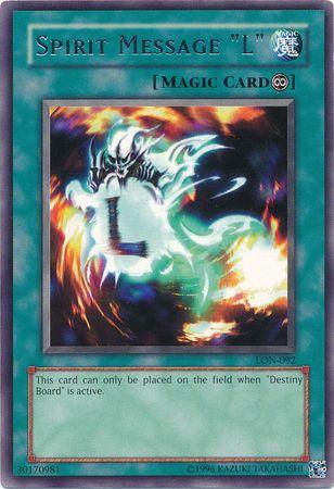 Spirit Message L LON-092