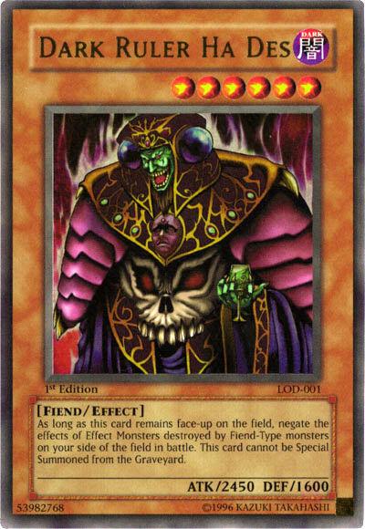 Dark Ruler Ha Des [1st Edition] LOD-001