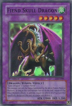 Fiend Skull Dragon [1st Edition] LOD-039