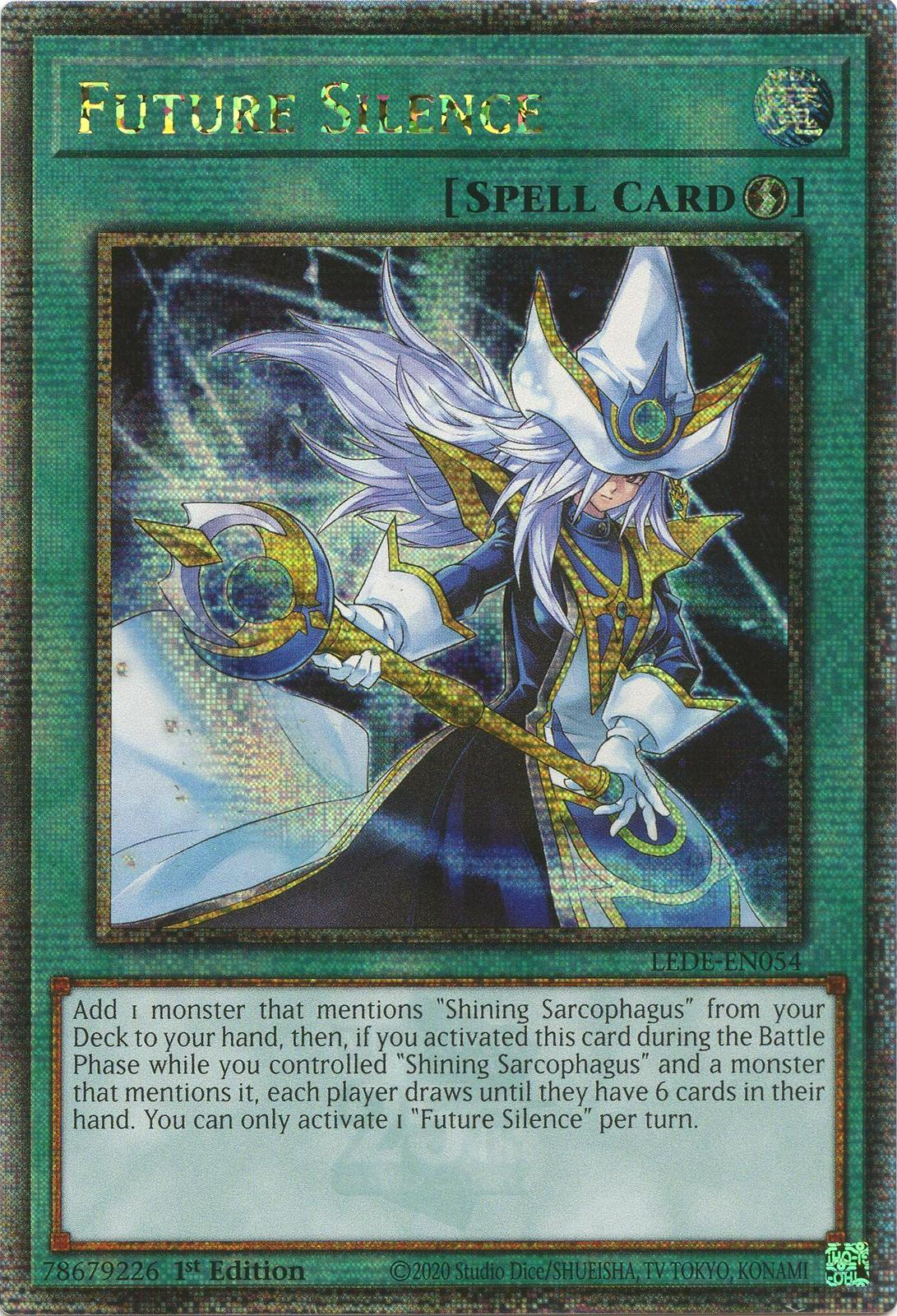 Future Silence [Quarter Century Secret Rare] LEDE-EN054