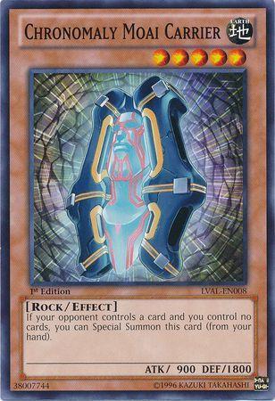 Chronomaly Moai Carrier [1st Edition] LVAL-EN008