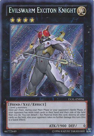 Evilswarm Exciton Knight LVAL-EN056