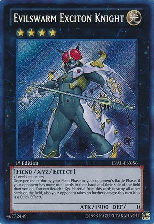 Evilswarm Exciton Knight [1st Edition] LVAL-EN056