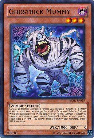 Ghostrick Mummy LVAL-EN025