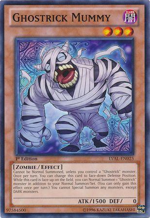 Ghostrick Mummy [1st Edition] LVAL-EN025
