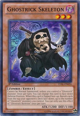 Ghostrick Skeleton [1st Edition] LVAL-EN024
