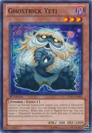 Ghostrick Yeti [1st Edition] LVAL-EN082