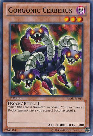 Gorgonic Cerberus [1st Edition] LVAL-EN014