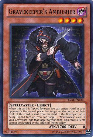 Gravekeeper's Ambusher LVAL-EN032
