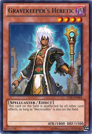 Gravekeeper's Heretic LVAL-EN084