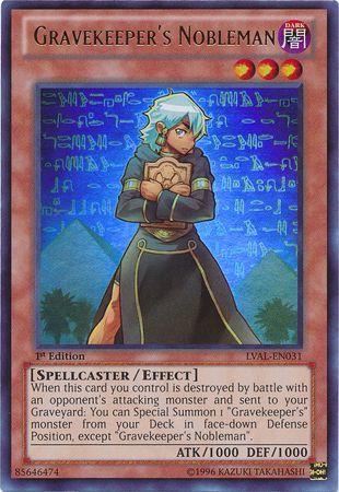 Gravekeeper's Nobleman [1st Edition] LVAL-EN031