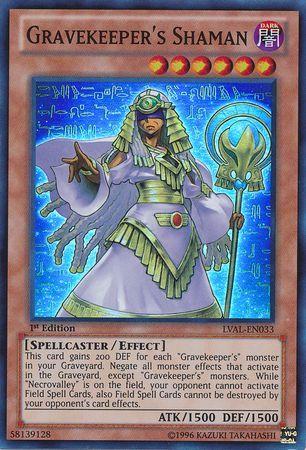 Gravekeeper's Shaman [1st Edition] LVAL-EN033