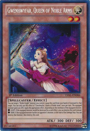 Gwenhwyfar, Queen of Noble Arms [1st Edition] LVAL-EN086