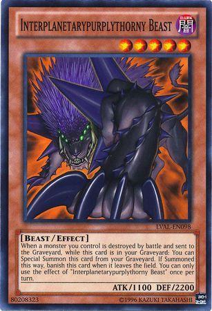 Interplanetarypurplythorny Beast LVAL-EN098