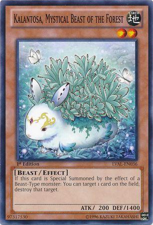 Kalantosa, Mystical Beast of the Forest [1st Edition] LVAL-EN036