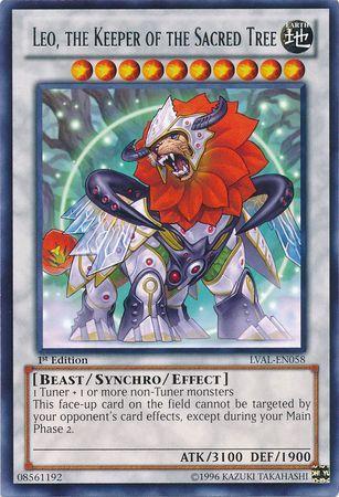 Leo, the Keeper of the Sacred Tree [1st Edition] LVAL-EN058