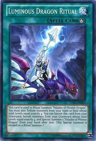 Luminous Dragon Ritual LVAL-EN062