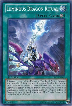Luminous Dragon Ritual [1st Edition] LVAL-EN062