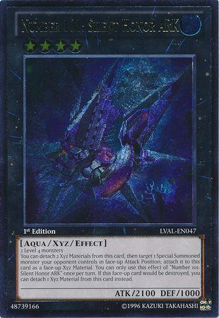 Number 101: Silent Honor ARK [Ultimate Rare 1st Edition] LVAL-EN047
