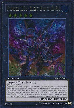 Number C101: Silent Honor DARK [Ultimate Rare 1st Edition] LVAL-EN046
