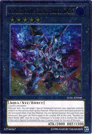 Number C101: Silent Honor DARK [Ultimate Rare] LVAL-EN046