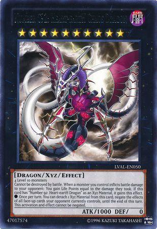 Number C92: Heart-eartH Chaos Dragon LVAL-EN050