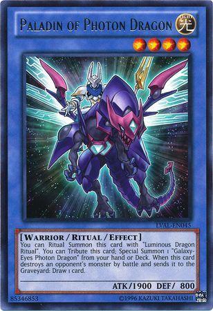 Paladin of Photon Dragon LVAL-EN045