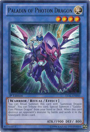 Paladin of Photon Dragon [1st Edition] LVAL-EN045