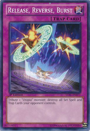 Release, Reverse, Burst [1st Edition] LVAL-EN071