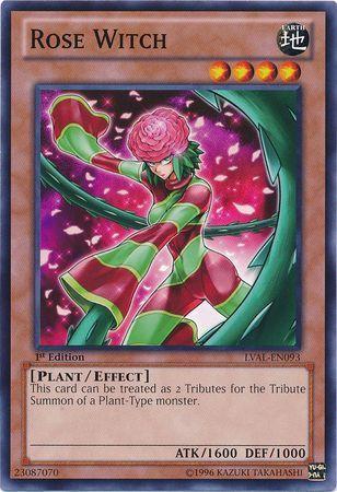 Rose Witch [1st Edition] LVAL-EN093