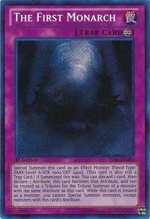 The First Monarch [1st Edition] LVAL-EN089