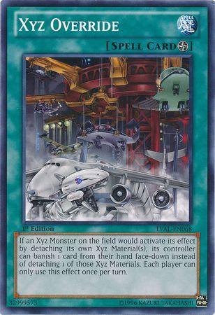 Xyz Override [1st Edition] LVAL-EN068