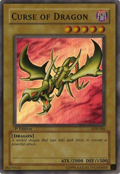 Curse of Dragon [1st Edition] LOB-066