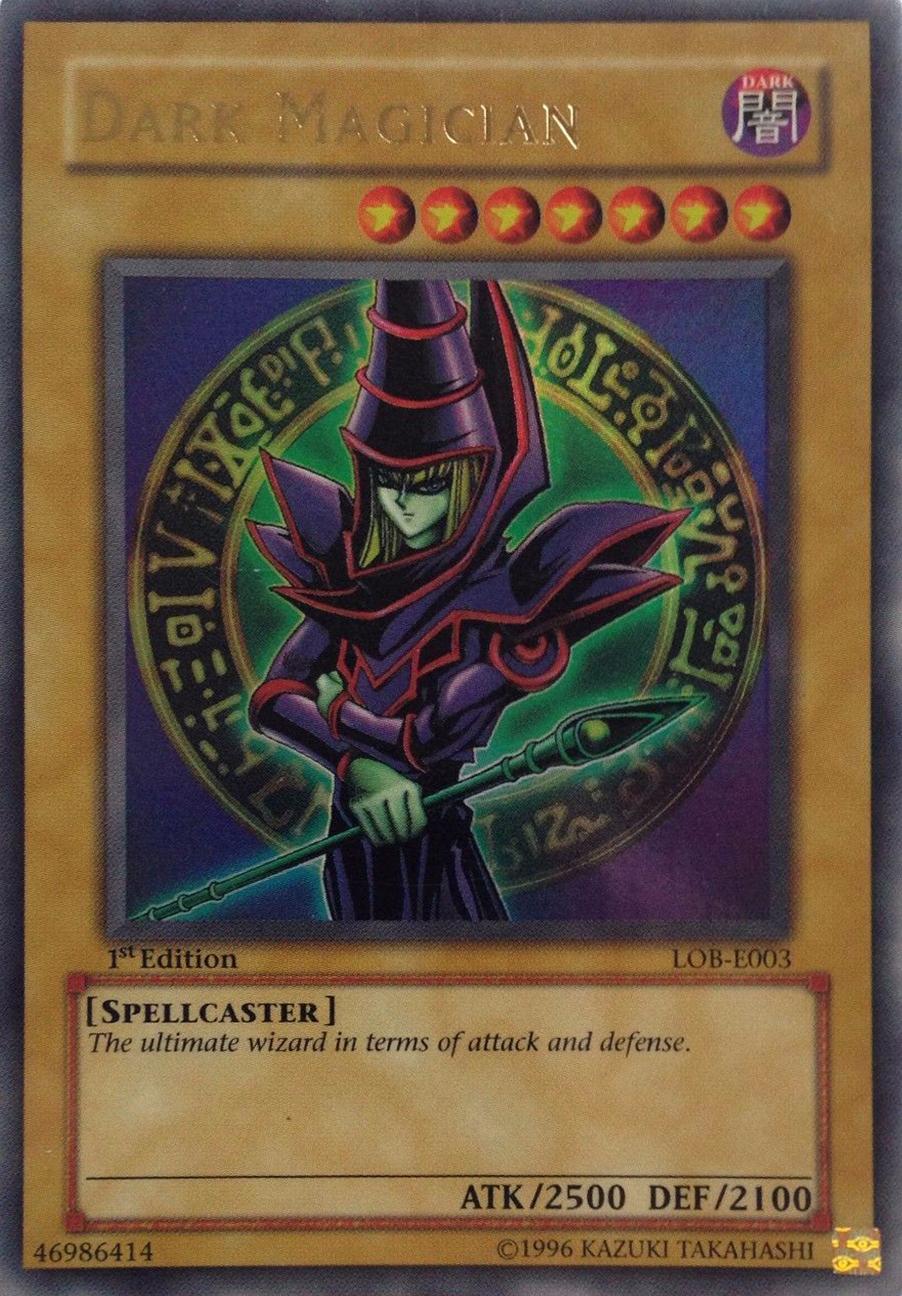 Dark Magician [1st Edition] LOB-E003