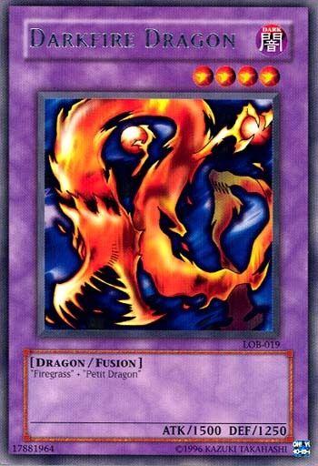 Darkfire Dragon LOB-019