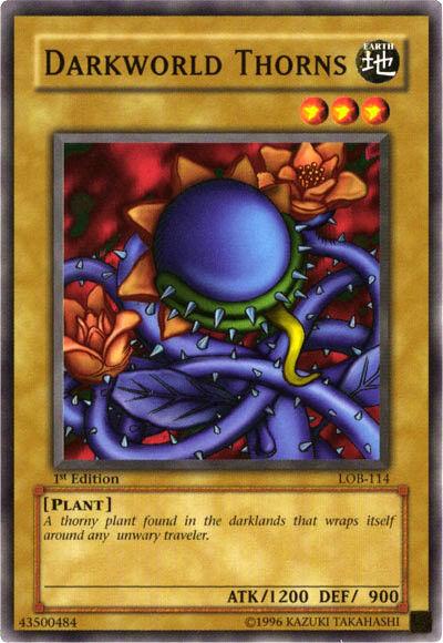 Darkworld Thorns [1st Edition] LOB-114