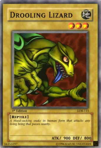 Drooling Lizard [1st Edition] LOB-115