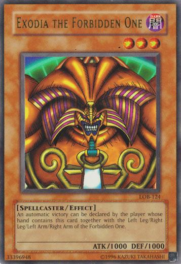 Exodia the Forbidden One LOB-124