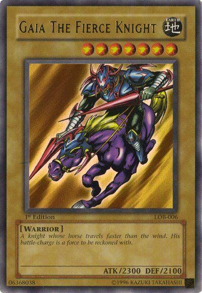 Gaia The Fierce Knight [1st Edition] LOB-006