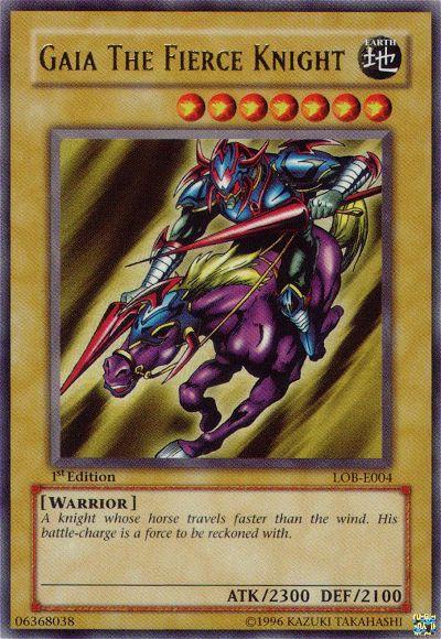 Gaia The Fierce Knight [1st Edition] LOB-E004
