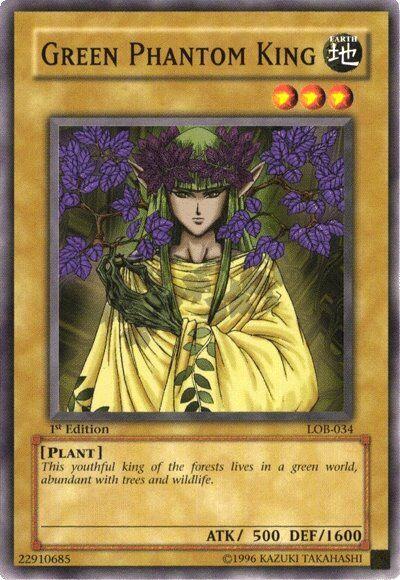 Green Phantom King [1st Edition] LOB-034