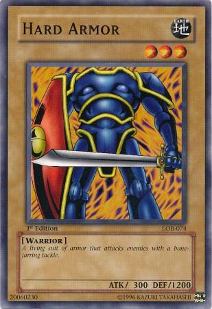 Hard Armor [1st Edition] LOB-074