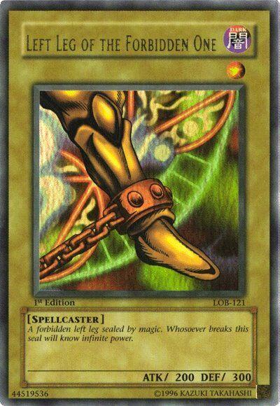 Left Leg of the Forbidden One [1st Edition] LOB-121